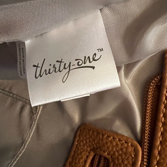 NWOT Thirtyone Blue & White Tote - Picture 4 of 8